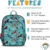 LONECONE Kids’ Backpacks for Boys & Girls, Sizes for Preschool Through Elementary, Moroccan Horses, Kit (15″ Backpack w/Lunch Box) – Girls Bookbag with Lunch Box