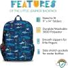 Lone Cone Kids’ Backpacks for Boys & Girls, Sizes for Preschool Through Elementary, Shark School, Kit (15″ Backpack w/Lunch Box)