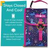 Lone Cone Kids’ Insulated Fabric Lunchbag – Fun Patterns for Boys and Girls, Unicorn Dreams, Standard