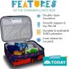 Lone Cone Kids’ Insulated Lunch Box – Fun Patterns for Boys and Girls, Buddy the T-Rex, Standard