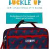Lone Cone Kids’ Insulated Lunch Box – Fun Patterns for Boys and Girls, Buddy the T-Rex, Standard