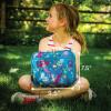 Lone Cone Kids’ Insulated Lunch Box – Fun Patterns for Boys and Girls, Fish + Chips (Mermaids), Standard
