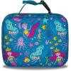 Lone Cone Kids’ Insulated Lunch Box – Fun Patterns for Boys and Girls, Fish + Chips (Mermaids), Standard