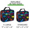 Lone Cone Kids’ Insulated Lunch Box – Fun Patterns for Boys and Girls, Fossil Friends, X-Large