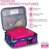 Lone Cone Kids’ Insulated Lunch Box – Fun Patterns for Boys and Girls, Hearts and Rainbows, Standard