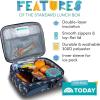 Lone Cone Kids’ Insulated Lunch Box – Fun Patterns for Boys and Girls, No Bones About It, Standard