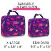 Lone Cone Kids’ Insulated Lunch Box – Fun Patterns for Boys and Girls, Pink-O-Saurus Rex, X-Large