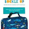 Lone Cone Kids’ Insulated Lunch Box – Fun Patterns for Boys and Girls, Shark Attack, Standard