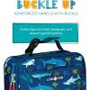 Lone Cone Kids’ Insulated Lunch Box – Fun Patterns for Boys and Girls, Shark Attack, X-Large