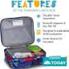 Lone Cone Kids’ Insulated Lunch Box – Fun Patterns for Boys and Girls, Snack-O-Saurus, Standard