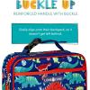 Lone Cone Kids’ Insulated Lunch Box – Fun Patterns for Boys and Girls, Snack-O-Saurus, X-Large