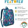 Lone Cone School Kids Backpacks for Girls & Boys- Kindergarten & Elementary cute Toddler Backpack for Girls & Boys – Preschool Grades 1-3, Little Learner 15″ tall | School of Mermaids