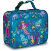 Lone Cone Kids’ Insulated Lunch Box – Fun Patterns for Boys and Girls, Fish + Chips (Mermaids), Standard