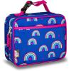Lone Cone Kids’ Insulated Lunch Box – Fun Patterns for Boys and Girls, Hearts and Rainbows, Standard