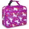 Lone Cone Kids’ Insulated Lunch Box – Fun Patterns for Boys and Girls, Mary the Unicorn, Standard