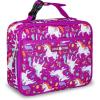 Lone Cone Kids’ Insulated Lunch Box – Fun Patterns for Boys and Girls, Mary the Unicorn, X-Large