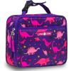 Lone Cone Kids’ Insulated Lunch Box – Fun Patterns for Boys and Girls, Pink-O-Saurus Rex, Standard