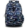 Lone Cone School Kids Backpacks for Girls & Boys- Cute Toddler Backpack for Girls & Boys w/Laptop Sleeve – Kids’ Laptop Backpack 17″ tall | Shark Shadows (Camo)
